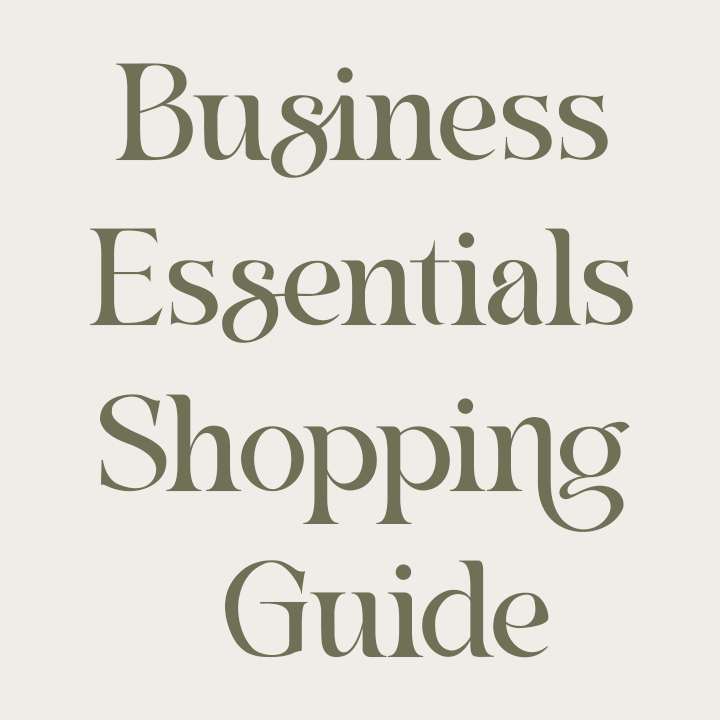 Business Essentials Shopping Guide