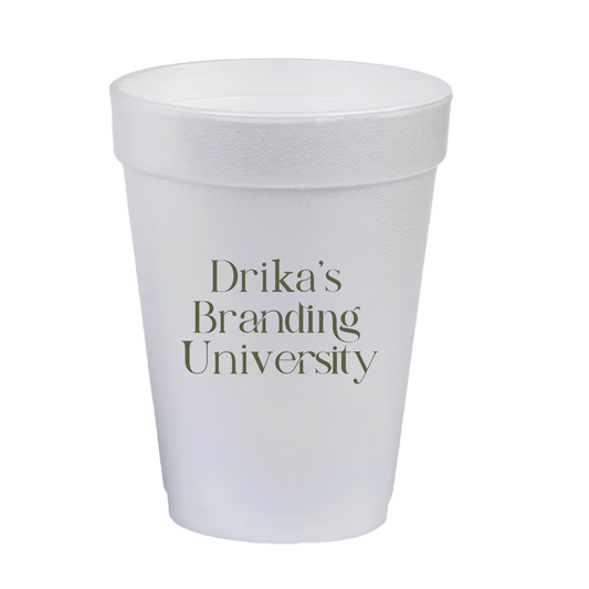 Custom Styrofoam Cups