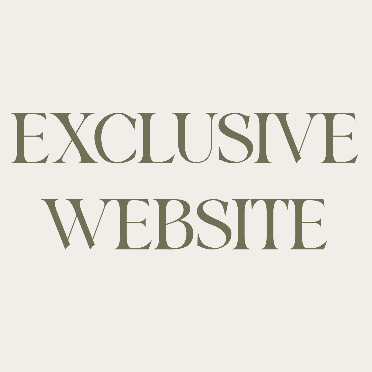 Exclusive Website