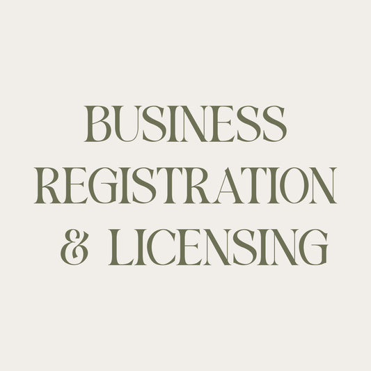 Business Registration & Licensing