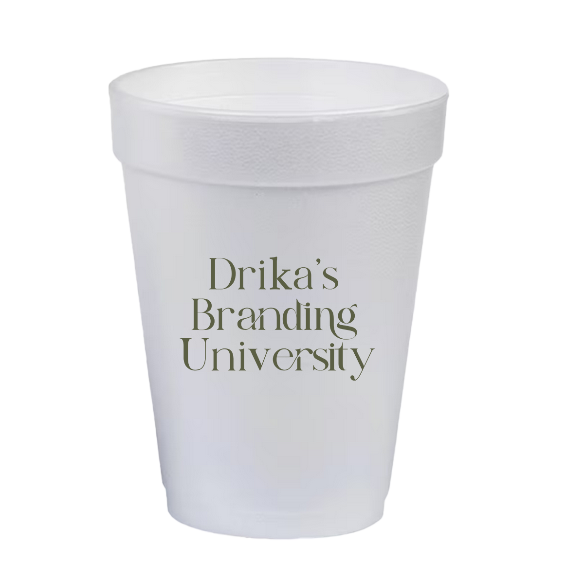 Custom Styrofoam Cups